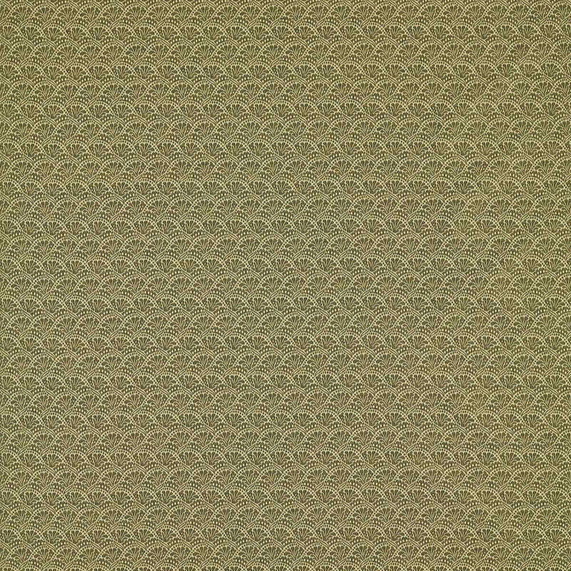333369 Tudor Damask Arcadian Weaves Olivine Fabric by Zoffany
