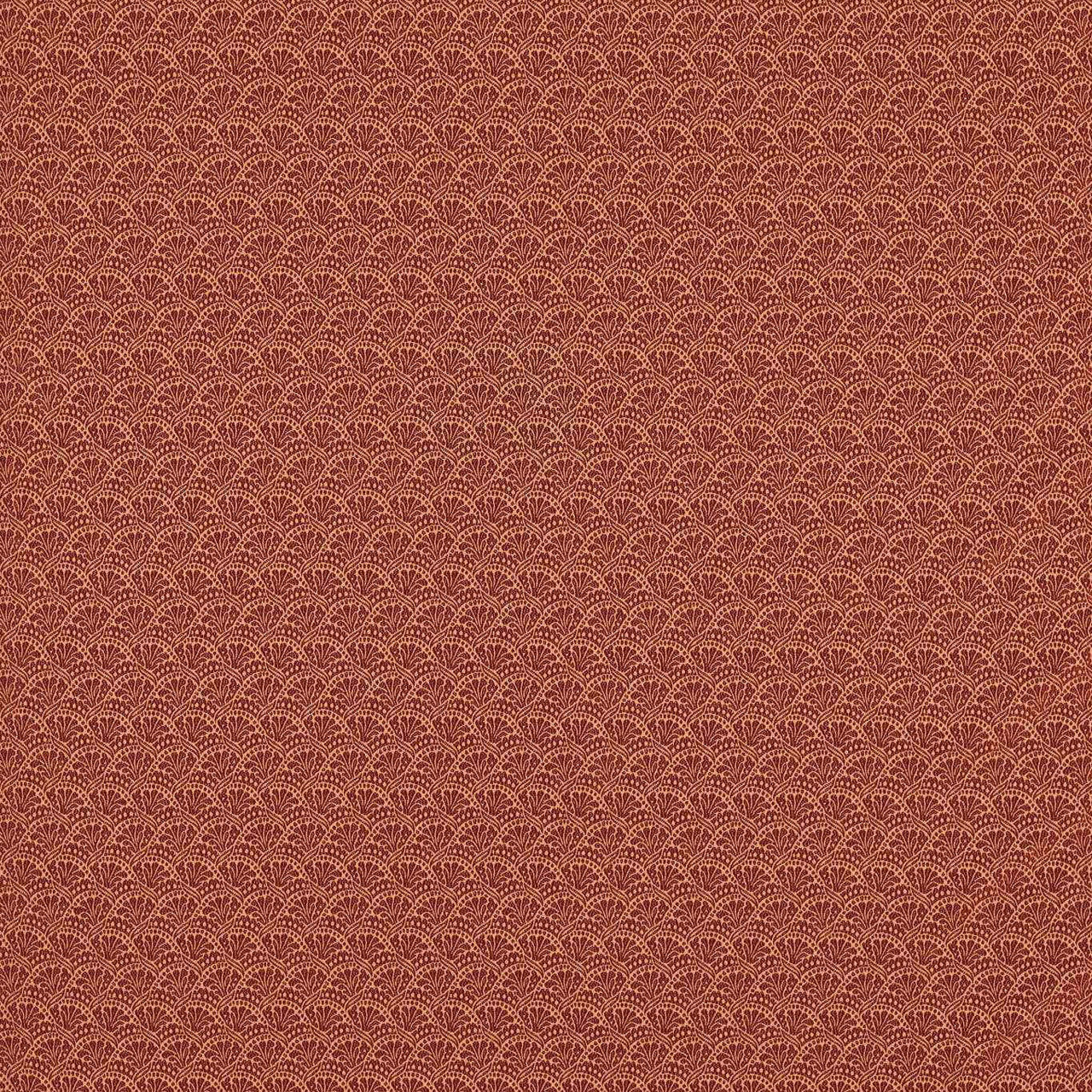 333370 Tudor Damask Arcadian Weaves Cochineal Fabric by Zoffany