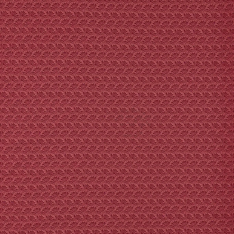 333371 Tudor Damask Arcadian Weaves Crimson Fabric by Zoffany