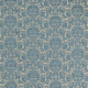 Pomegranate Brocatelle Suffolk Damasks and Stripes Wedgwood Blue Fabric by Zoffany