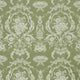 Arabesque Silk Suffolk Damasks and Stripes Pale Olive Fabric by Zoffany