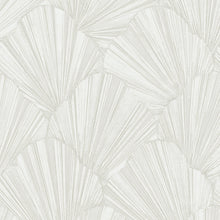 GB 33338 Allegra Geometric White Wallpaper by Belgravia