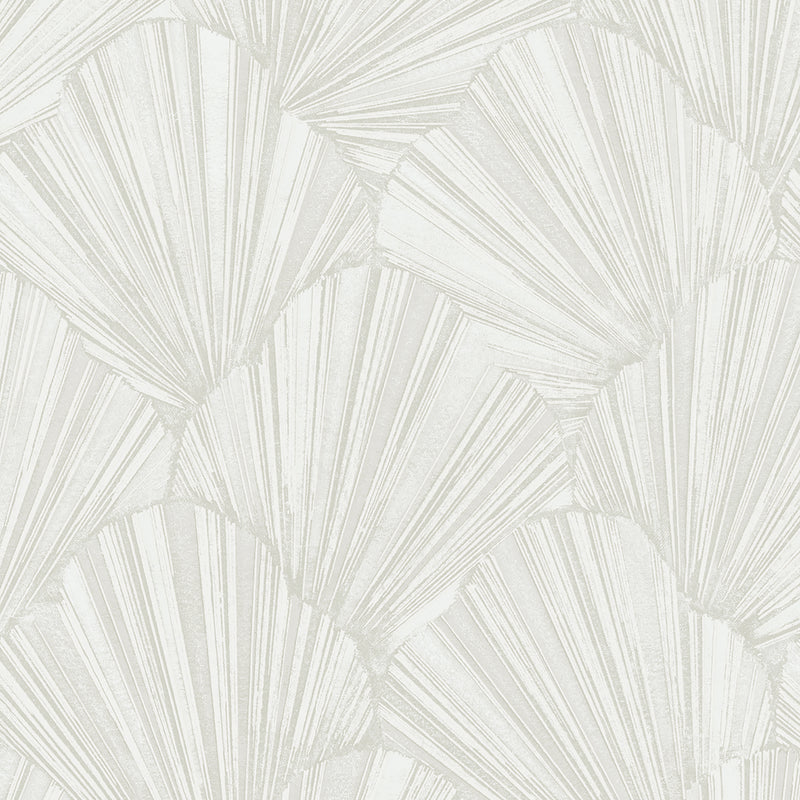 GB 33338 Allegra Geometric White Wallpaper by Belgravia