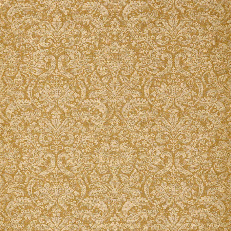 333394 Knole Damask Suffolk Damasks and Stripes Gold Fabric by Zoffany