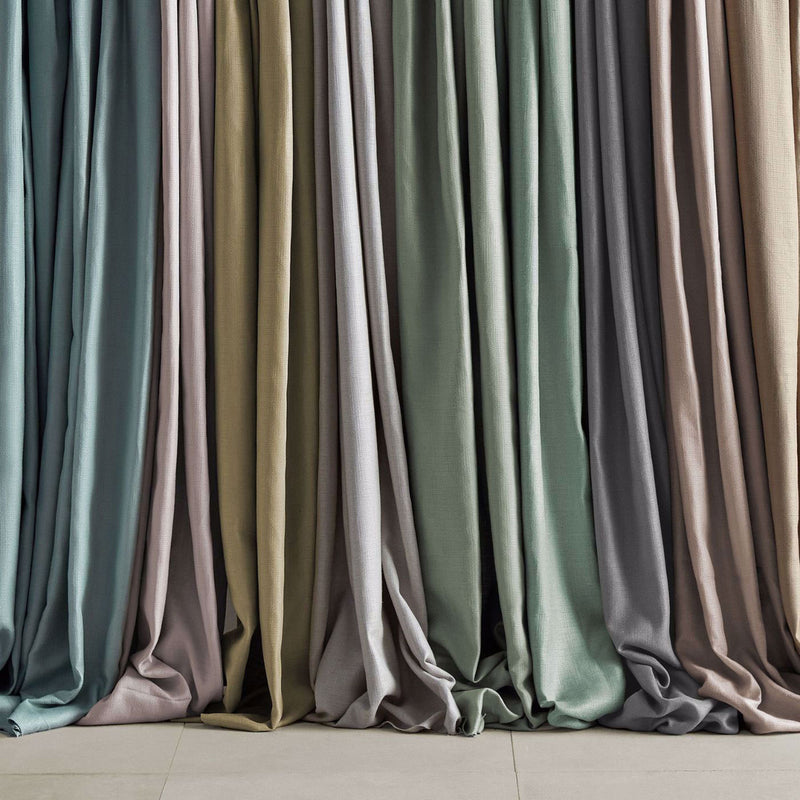 333404 Lustre Luxury Plains Green Tea Fabric by Zoffany