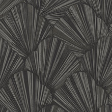 GB 33340 Allegra Geometric Black Wallpaper by Belgravia