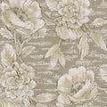 Rustic Floral Emerald Beige, Sand and Green Wallpaper by Eijffinger