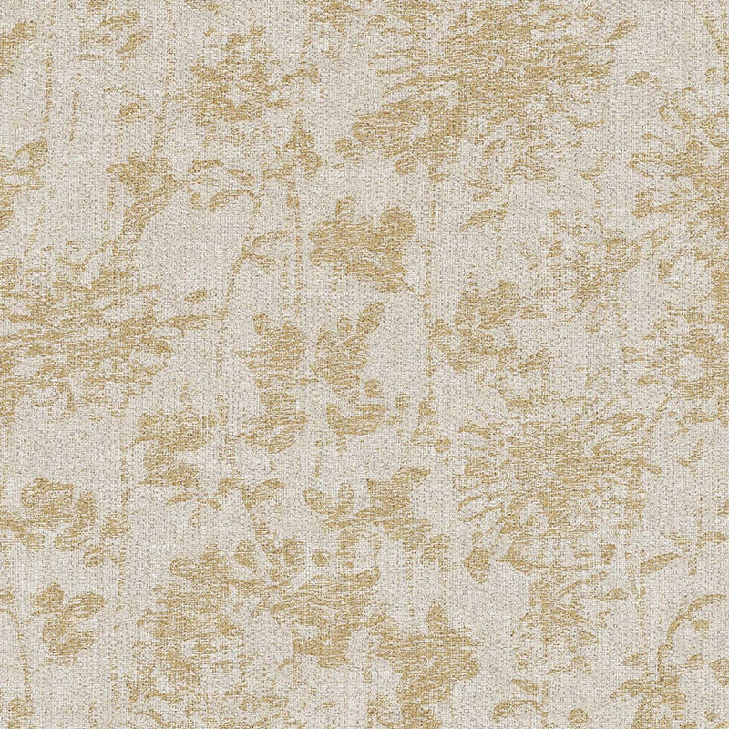 333420 Floral Mist Emerald White and Cream Wallpaper by Eijffinger