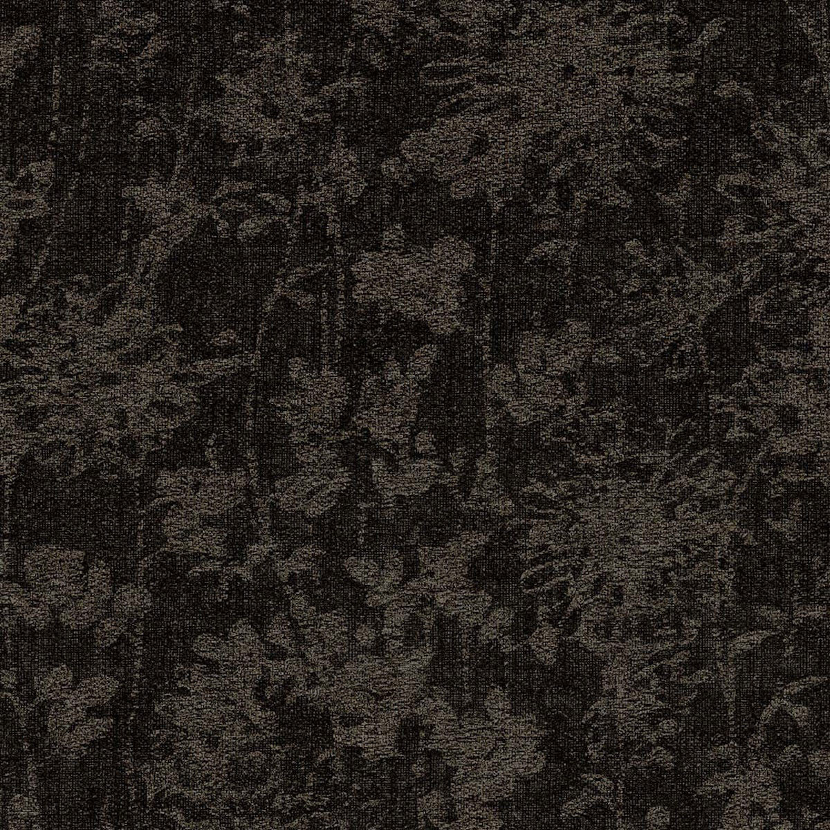 333424 Floral Mist Emerald Brown, Taupe and Black Wallpaper by Eijffinger