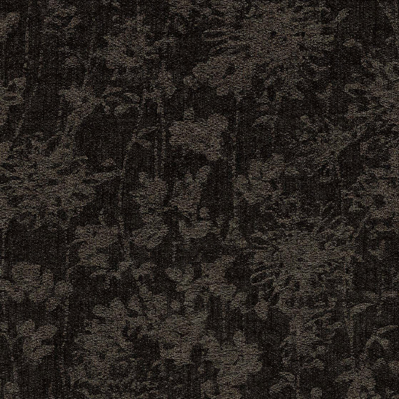 333424 Floral Mist Emerald Brown, Taupe and Black Wallpaper by Eijffinger