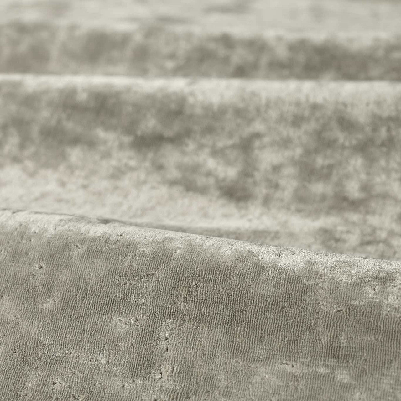 333424 Curzon Luxury Plains Platinum Grey Fabric by Zoffany