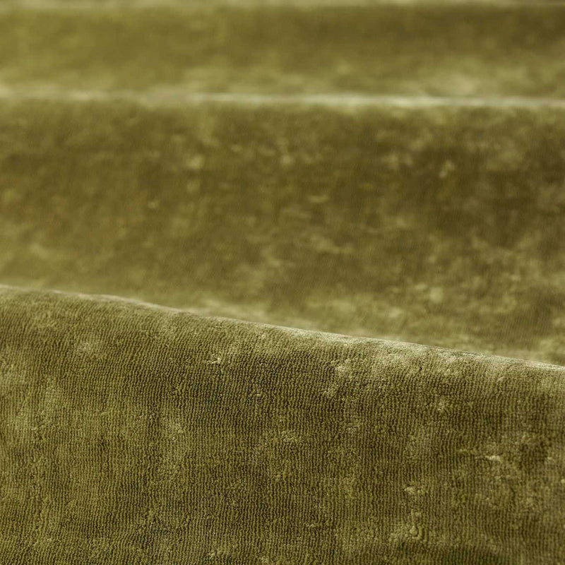 333427 Curzon Luxury Plains Spanish Olive Fabric by Zoffany