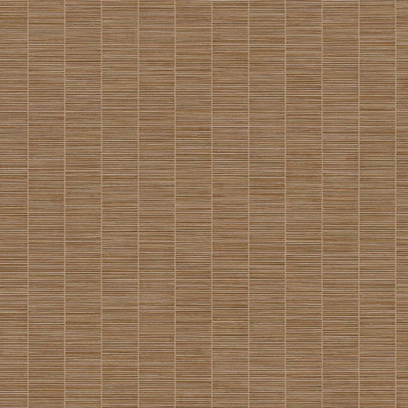 333433 Rustic Stripe Emerald Brown Wallpaper by Eijffinger