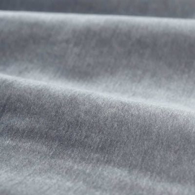 Mohair Luxury Plains Quartz Grey Fabric by Zoffany