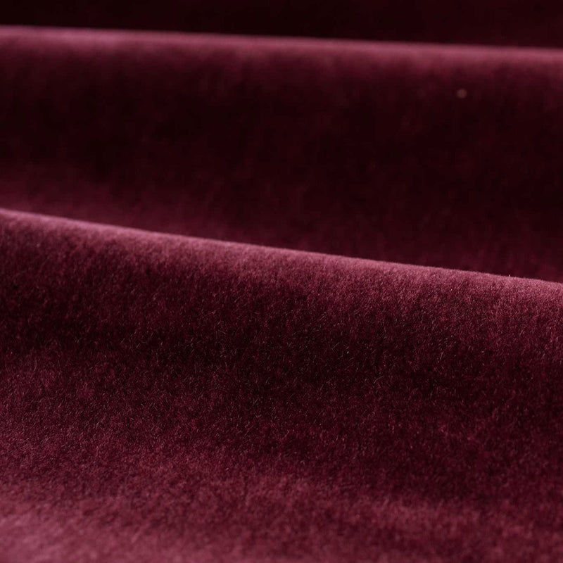 333441 Mohair Luxury Plains Bordeaux Fabric by Zoffany
