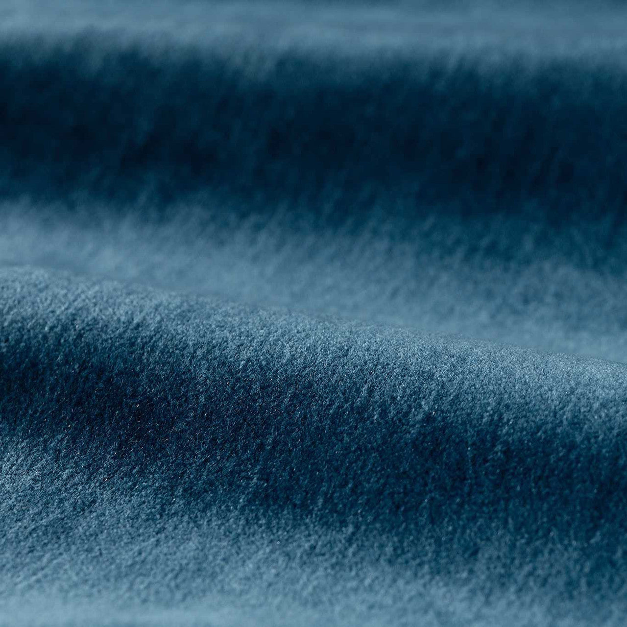 333442 Mohair Luxury Plains Mazarine Blue Fabric by Zoffany