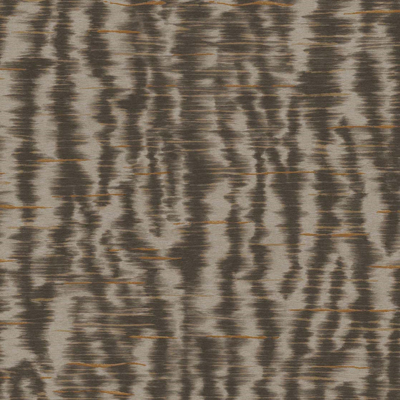 333443 Liquid Wave Emerald Brown and Taupe Wallpaper by Eijffinger