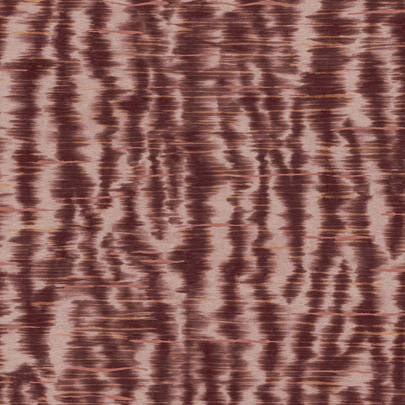 333444 Liquid Wave Emerald Red Wallpaper by Eijffinger