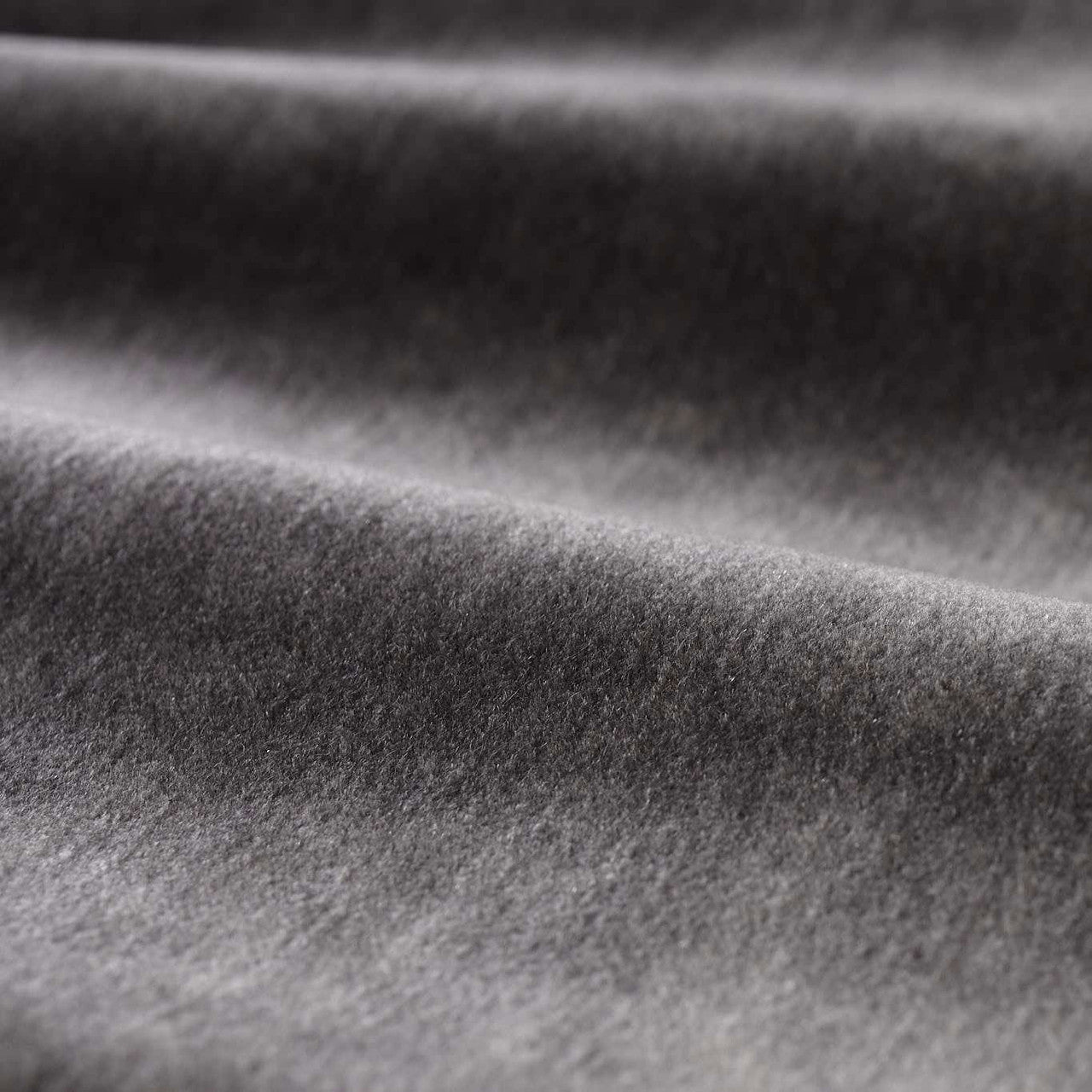 333445 Mohair Luxury Plains Anthracite Fabric by Zoffany