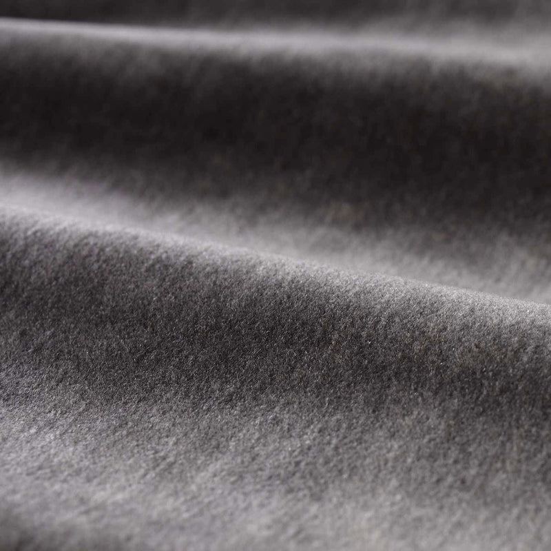 333445 Mohair Luxury Plains Anthracite Fabric by Zoffany
