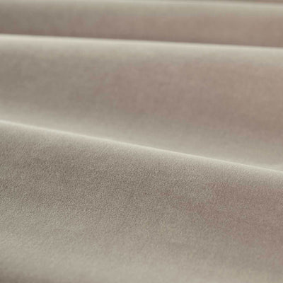 Cotton Velvet Performance Luxury Plains Mink Fabric by Zoffany