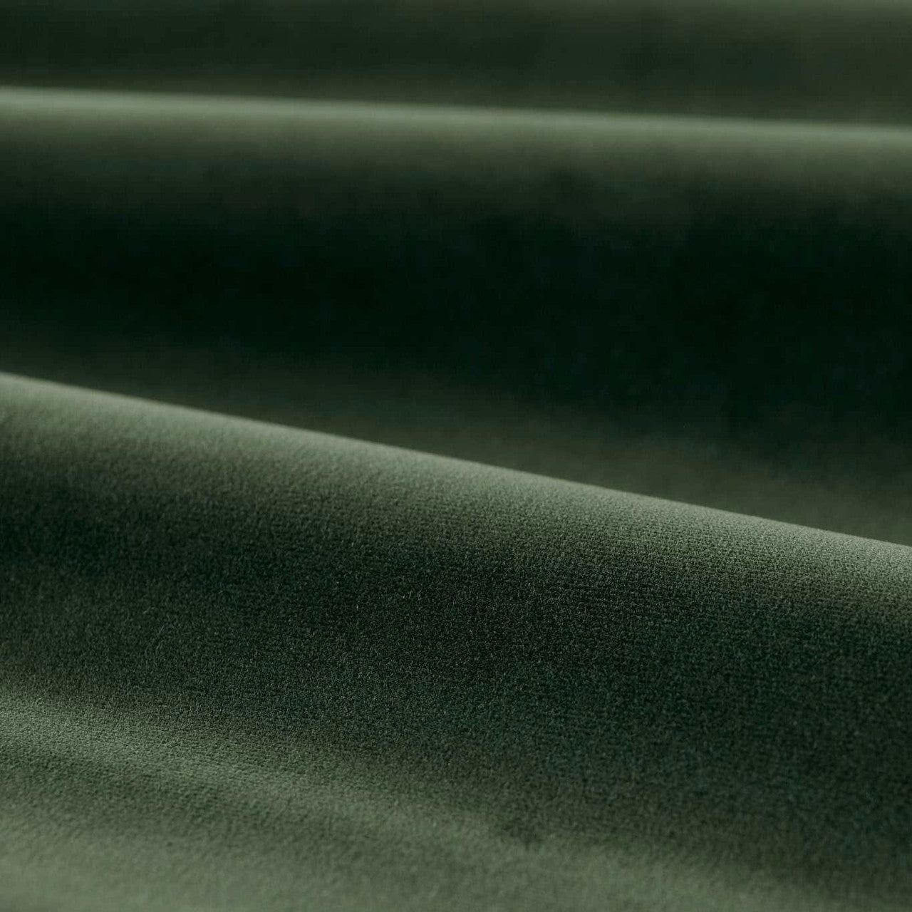 333455 Cotton Velvet Performance Luxury Plains Deep Moss Fabric by Zoffany