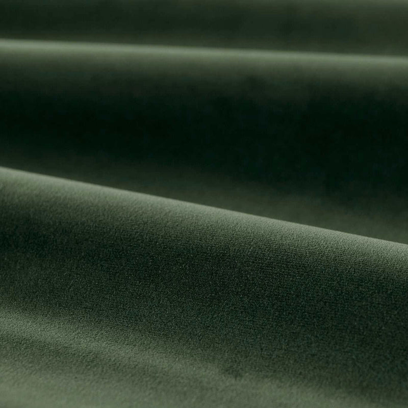 333455 Cotton Velvet Performance Luxury Plains Deep Moss Fabric by Zoffany