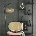 333455 Rustic Check Emerald Dark Green Wallpaper by Eijffinger