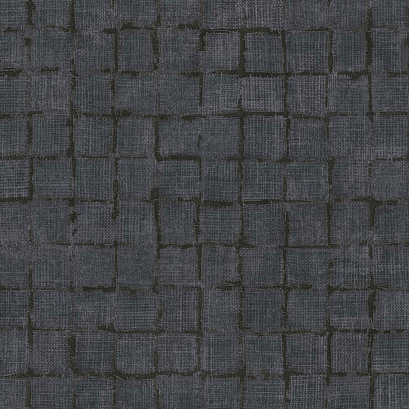 333456 Rustic Check Emerald Grey and Silver Wallpaper by Eijffinger