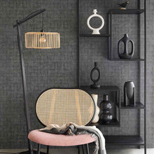 333456 Rustic Check Emerald Grey and Silver Wallpaper by Eijffinger