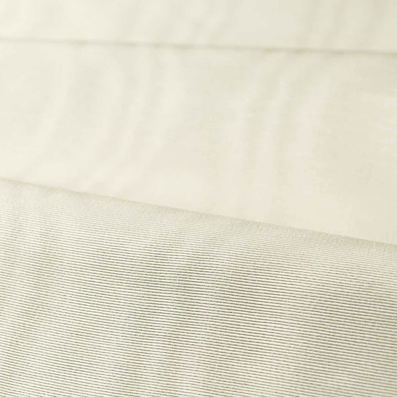 333457 Moiré Luxury Plains Chalk Fabric by Zoffany