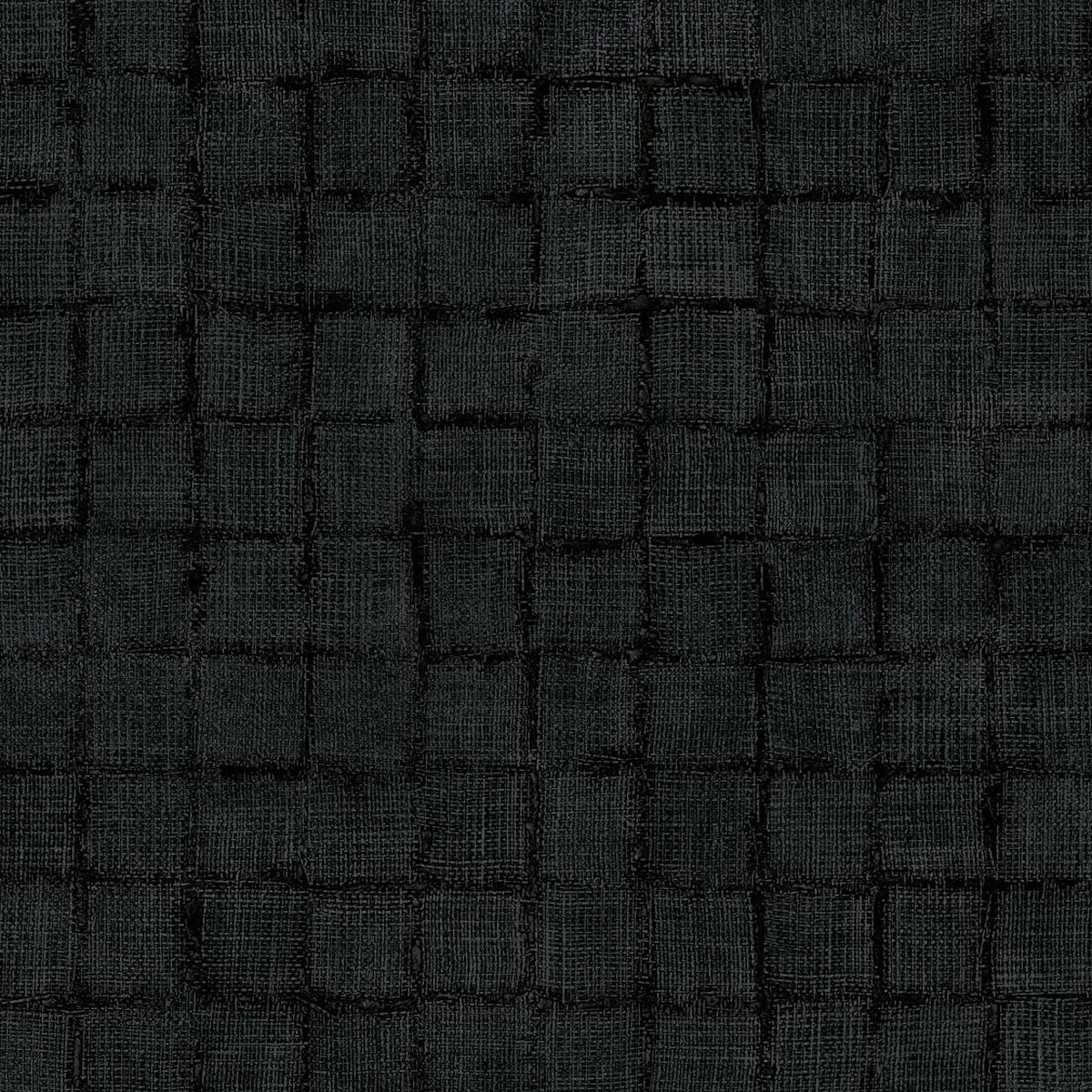 333457 Rustic Check Emerald Black Wallpaper by Eijffinger
