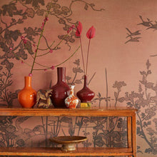 333472 Botanical Oasis Emerald Red Wallpaper by Eijffinger