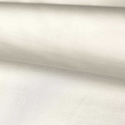 Performance Amoret Luxury Plains Platinum White Fabric by Zoffany