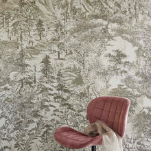 333474 Illustrative Forest Emerald Green Wallpaper by Eijffinger