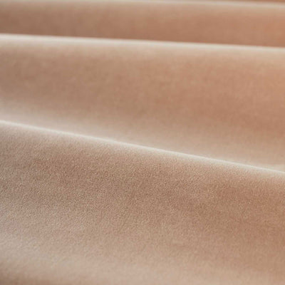 Cotton Velvet Performance Luxury Plains Rose Quartz Fabric by Zoffany