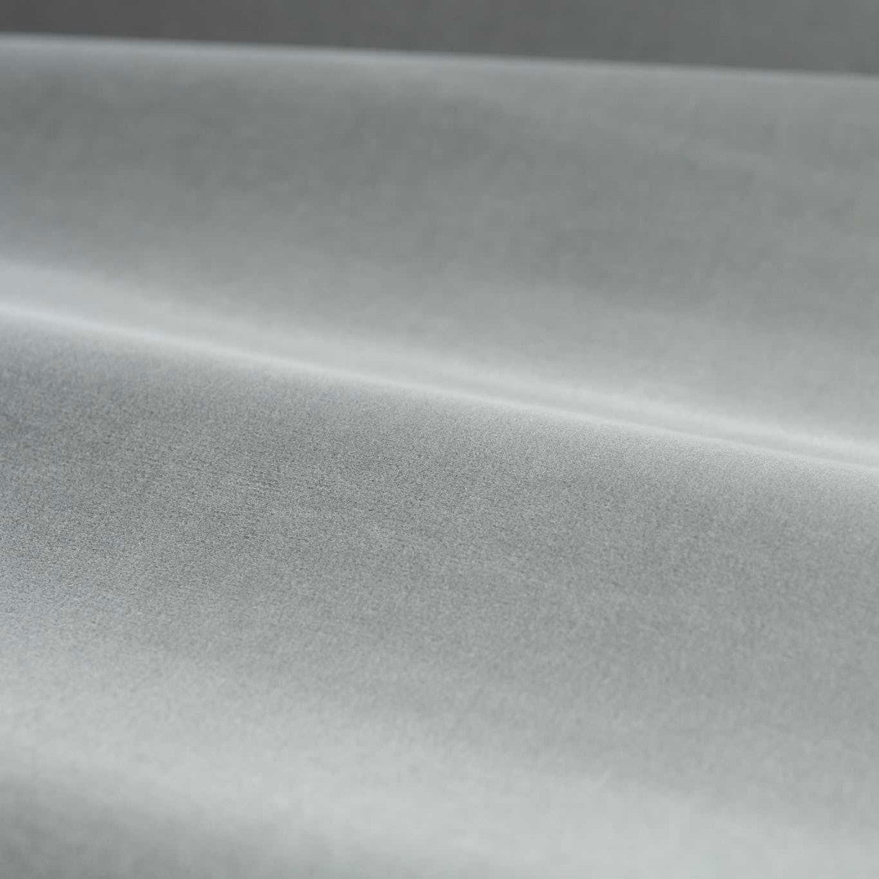 333500 Cotton Velvet Performance Luxury Plains Empire Grey Fabric by Zoffany