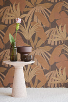 333501 Tropical Palm Taupe Festival Wallpaper by Eijffinger