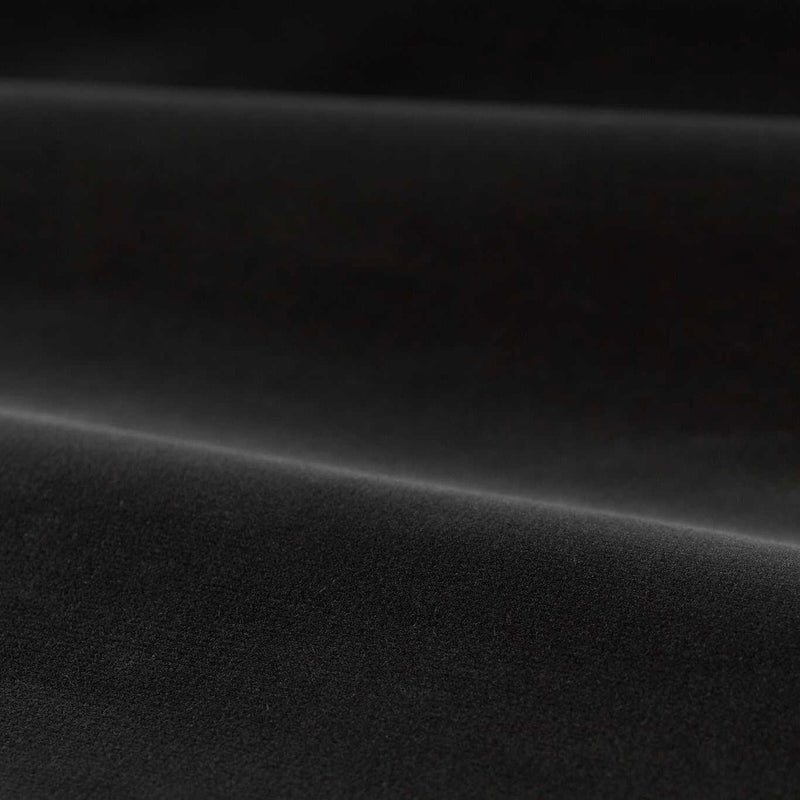 333502 Cotton Velvet Performance Luxury Plains Anthracite Fabric by Zoffany