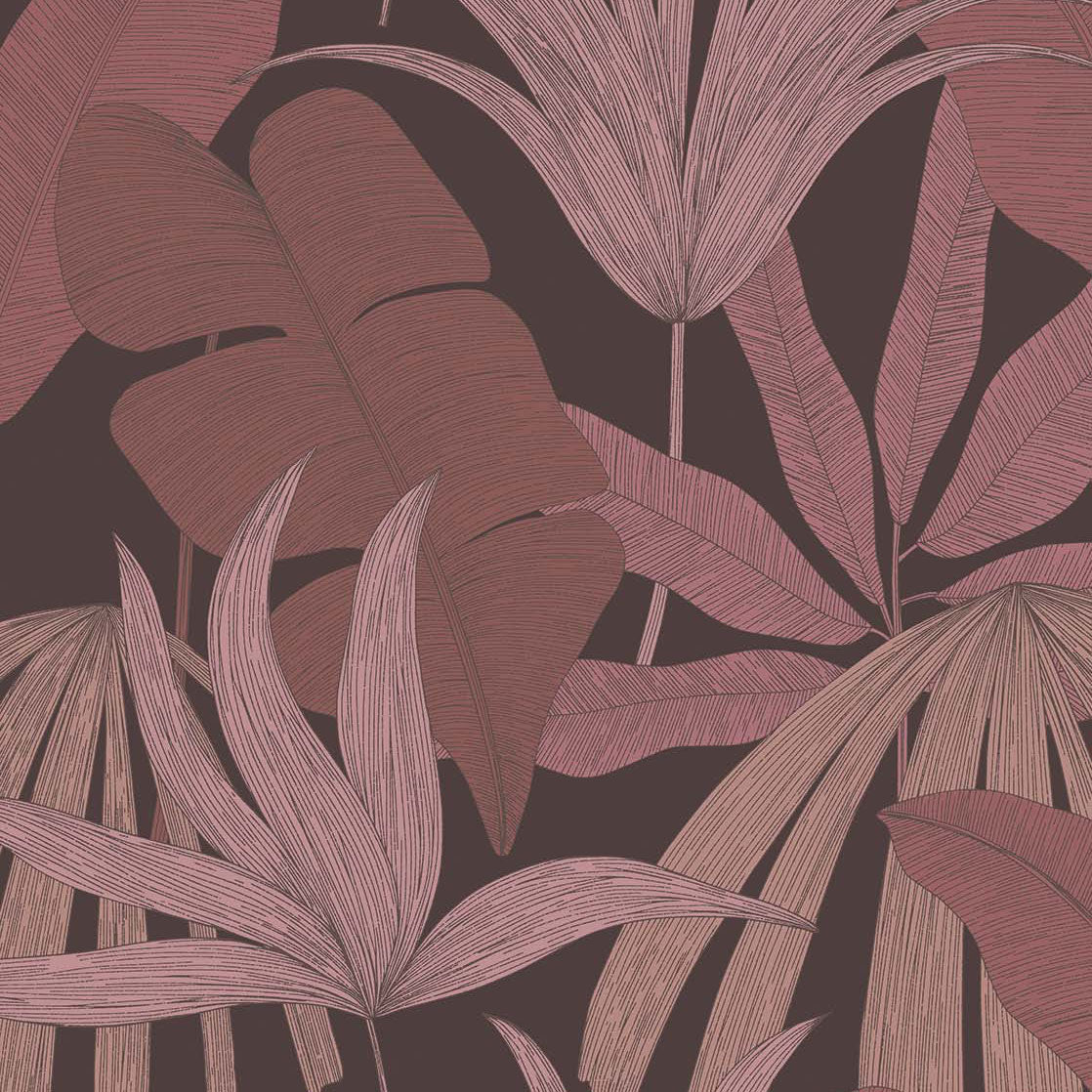 333503 Tropical Palm Purple Pink Festival Wallpaper by Eijffinger