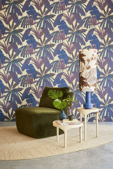 333504 Tropical Palm Lilac Festival Wallpaper by Eijffinger