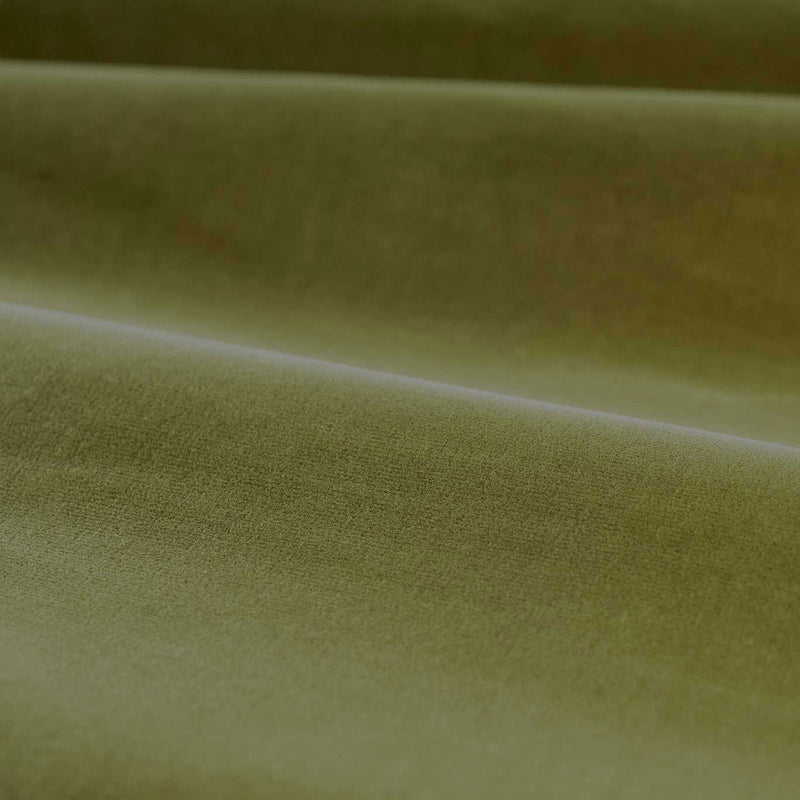 333507 Cotton Velvet Performance Luxury Plains Olive Fabric by Zoffany