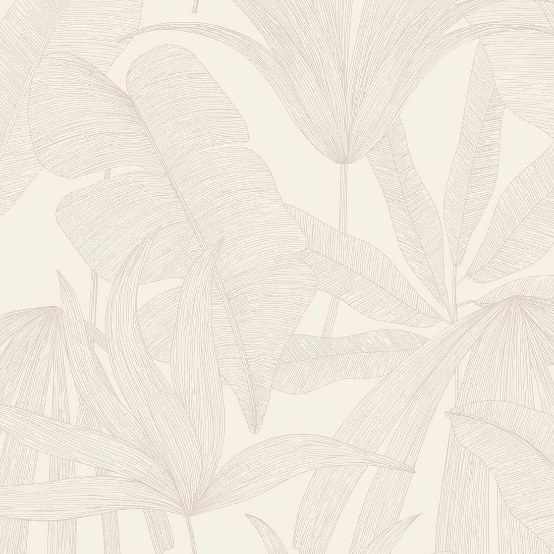 333510 Tropical Leaf Cream Festival Wallpaper by Eijffinger