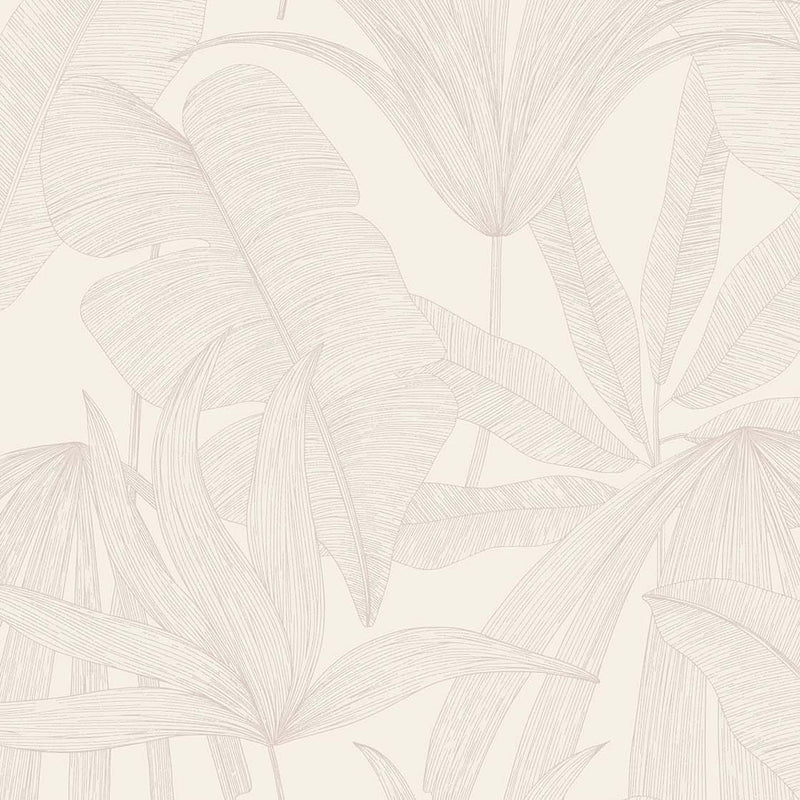 333510 Tropical Leaf Cream Festival Wallpaper by Eijffinger