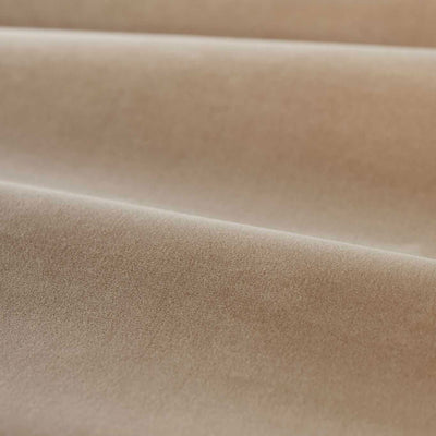 Cotton Velvet Performance Luxury Plains Parchment Fabric by Zoffany