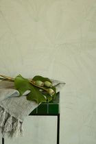 333514 Tropical Leaf Pastel Green Festival Wallpaper by Eijffinger