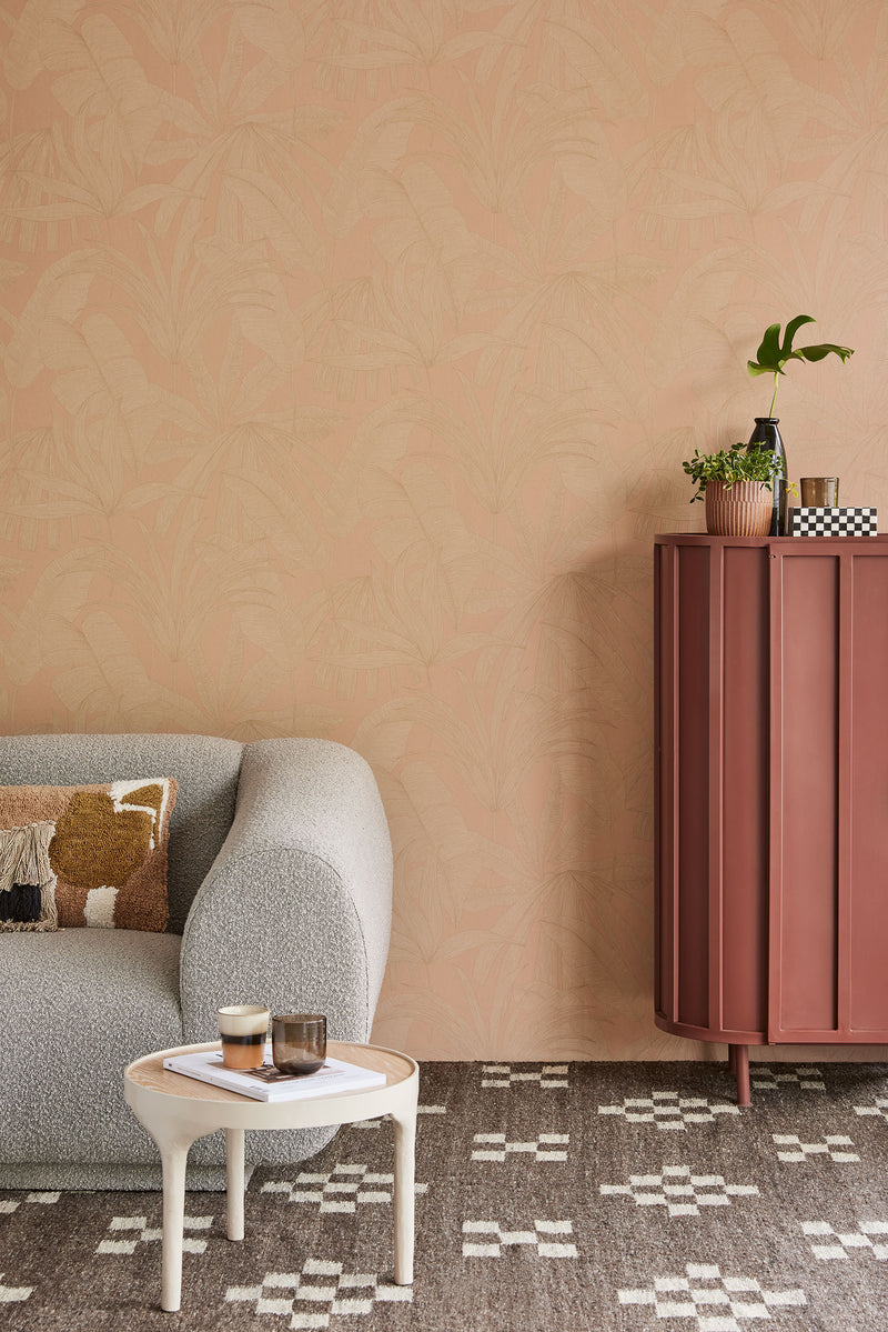 333515 Tropical Leaf Pink Festival Wallpaper by Eijffinger