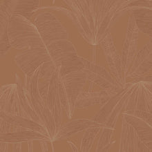 333516 Tropical Leaf Terracotta Festival Wallpaper by Eijffinger