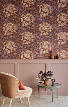 333522 Botanical Bloom Red Purple Festival Wallpaper by Eijffinger