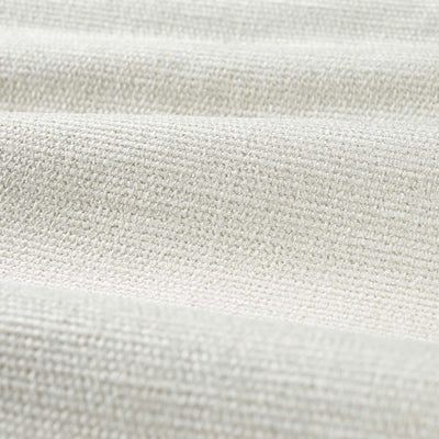 Zoffany Chenille Luxury Plains Perfect White Fabric by Zoffany
